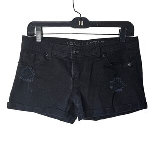 Vanilla Star Shorts Jean Distressed Ripped Womens Size 7